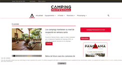 Desktop Screenshot of campingprofesional.com